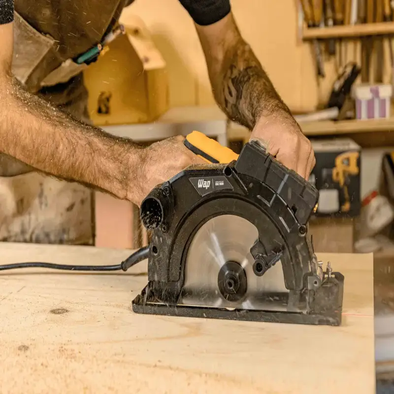 SERRA CIRCULAR WAP 1500W COM LASER – CORTE PERFEITO - Imagem 3