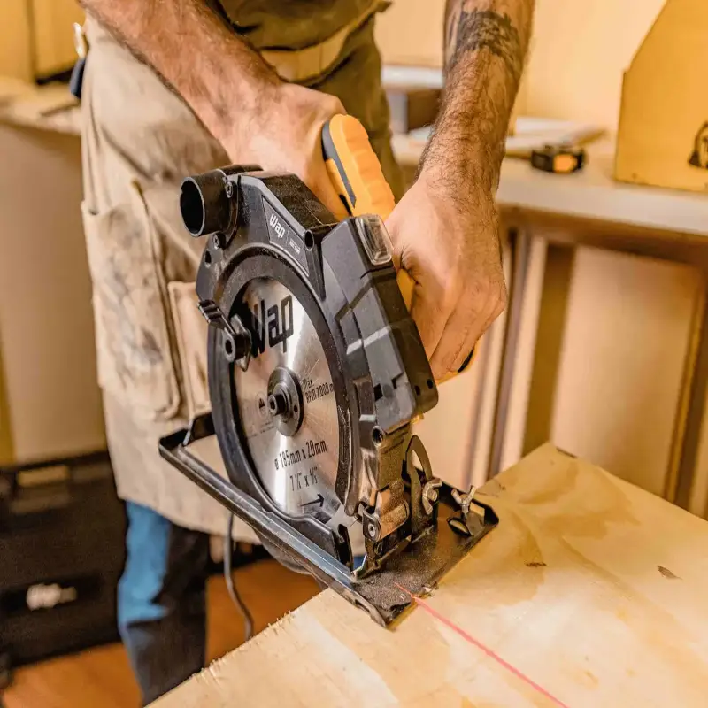 SERRA CIRCULAR WAP 1500W COM LASER – CORTE PERFEITO - Imagem 4