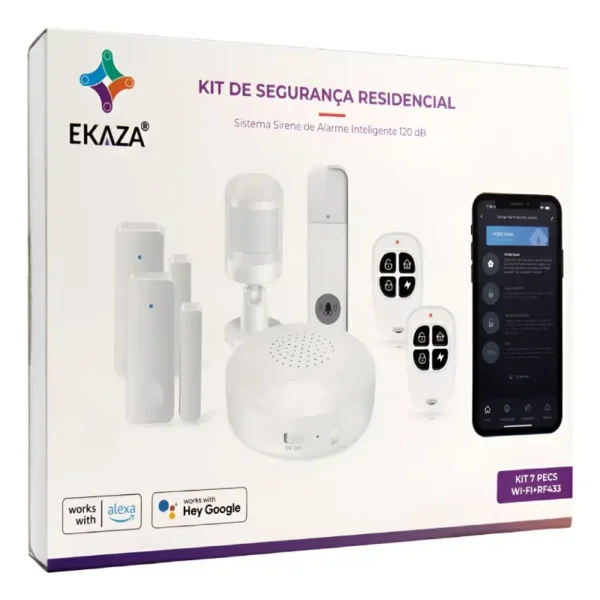 Alarme Residencial Inteligente: Segurança 24h com Controle Total