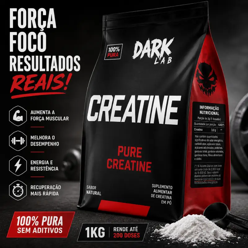 Creatina 1kg pura: review completo + como usar