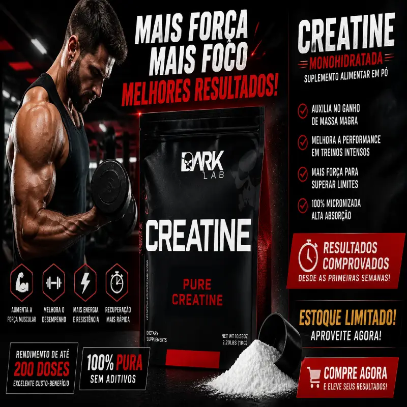 Creatina 1kg pura: review completo + como usar - Imagem 3