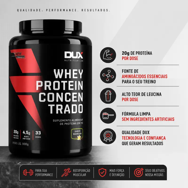 Dux Whey Protein Concentrado: Vale a Pena? Review Completo - Imagem 2