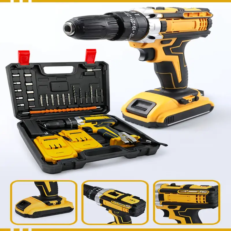 Furadeira Kit Completo que vai transformar seus trabalhos