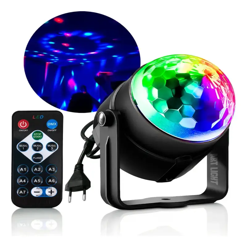 MINI GLOBO LED RGB – SUA FESTA EM OUTRO NÍVEL